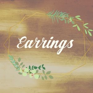 Handmade, one of a kind polymer earrings